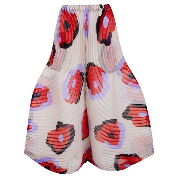 ISSEY MIYAKE Denim - Issey Miyake Women "Verve" Volume Trousers